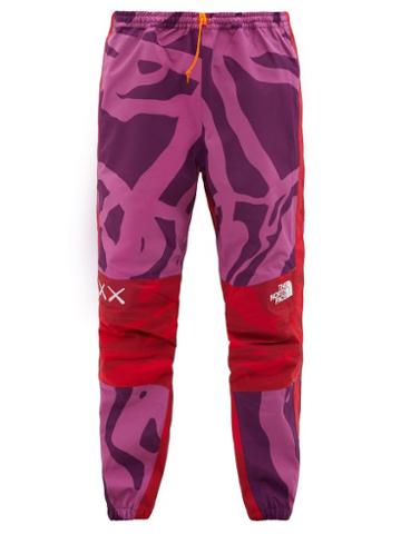 The North Face Xx Kaws - X Kaws Mountain Ripstop Trousers - Mens - Purple