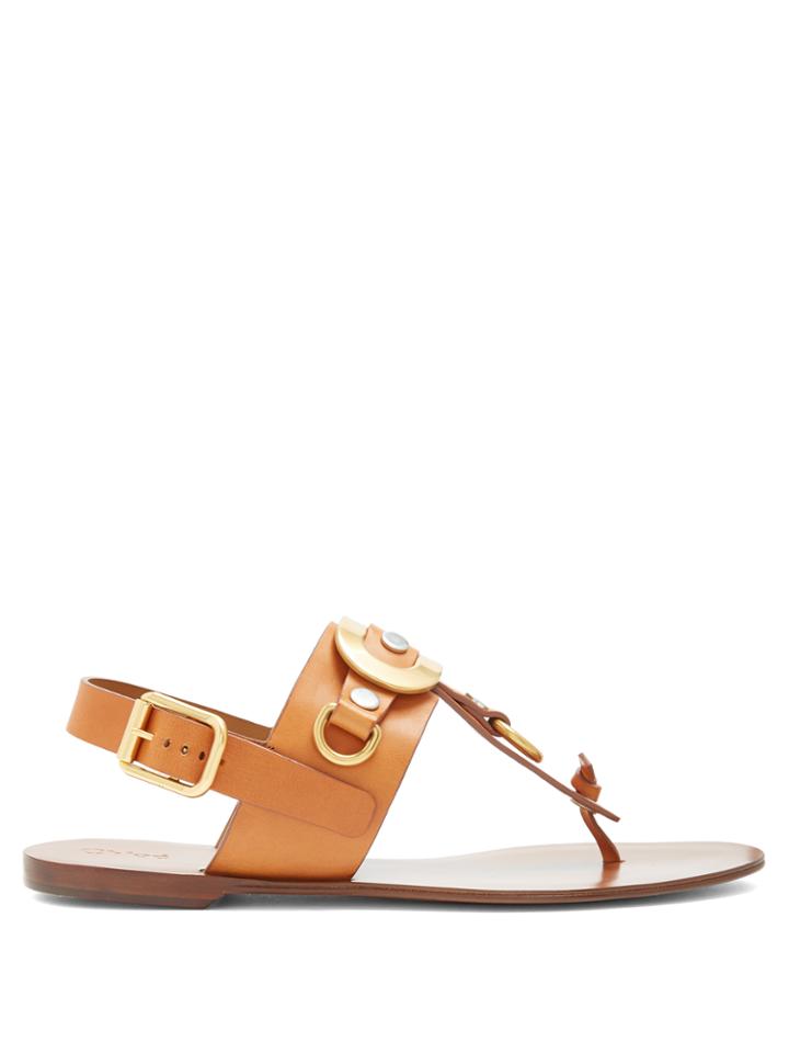 Chloé Marley Leather Sandals