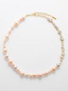 Completedworks - Freshwater Pearl & 14kt Gold-plated Necklace - Womens - Pearl