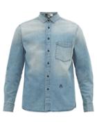 Matchesfashion.com Isabel Marant - Lako Denim Shirt - Mens - Blue