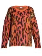 Matchesfashion.com Stella Mccartney - Leopard Print Mohair Sweater - Womens - Multi
