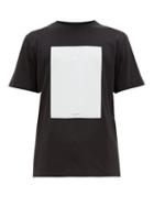 Matchesfashion.com Maison Margiela - Board Appliqu Cotton Jersey T Shirt - Mens - Black