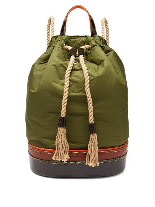 Matchesfashion.com Jw Anderson - Sailor Duffle Backpack - Mens - Khaki