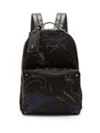 Valentino Panther-print Backpack