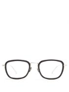 Saint Laurent Rectangle-frame Metal Glasses