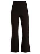 Roland Mouret Stalham Flared Knitted Trousers