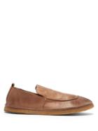 Matchesfashion.com Marsll - Textured Sole Leather Loafers - Mens - Brown