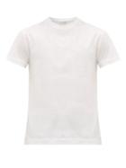Matchesfashion.com Alexander Mcqueen - Logo-embroidered Cotton T-shirt - Mens - White