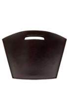 Matchesfashion.com Lauren Manoogian - Baby Barcelona Leather Tote Bag - Womens - Dark Brown