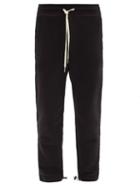 Mens Rtw John Elliott - Sochi Cotton-jersey Track Pants - Mens - Black