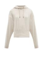 Matchesfashion.com Brunello Cucinelli - Hooded Cashmere Sweater - Womens - Cream