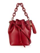 Sophie Hulme Nelson Small Leather Cross-body Bucket Bag