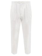 E. Tautz - Double-pleat Cotton Trousers - Mens - White