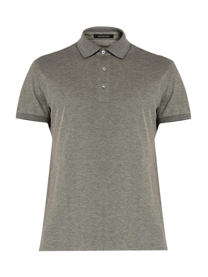 Ermenegildo Zegna Cotton-piqu Polo Shirt