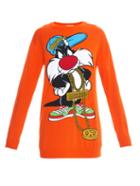 Moschino Sylvester Junior Intarsia-knit Sweater Dress