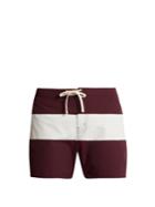 Saturdays Nyc Grant Colour-block Swim Shorts