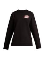 Raf Simons Christiane F. Photographic-print Cotton Sweatshirt