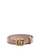 Gucci Gg-logo 2cm Leather Belt