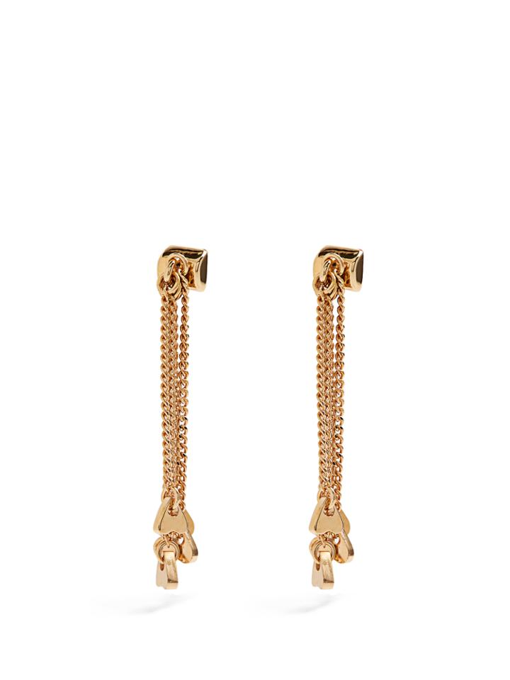 Chloé Meg Fringed-drop Earrings