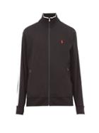 Matchesfashion.com Polo Ralph Lauren - 30/1 Side Stripe Cotton Track Top - Mens - Black