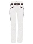 Matchesfashion.com Toni Sailer - Anais Belted Ski Trousers - Womens - White