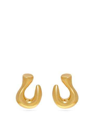 Sophia Kokosalaki Gold-plated Hook Earrings