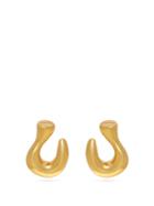 Sophia Kokosalaki Gold-plated Hook Earrings