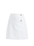 Msgm Crystal-embellished Crepe Mini Skirt