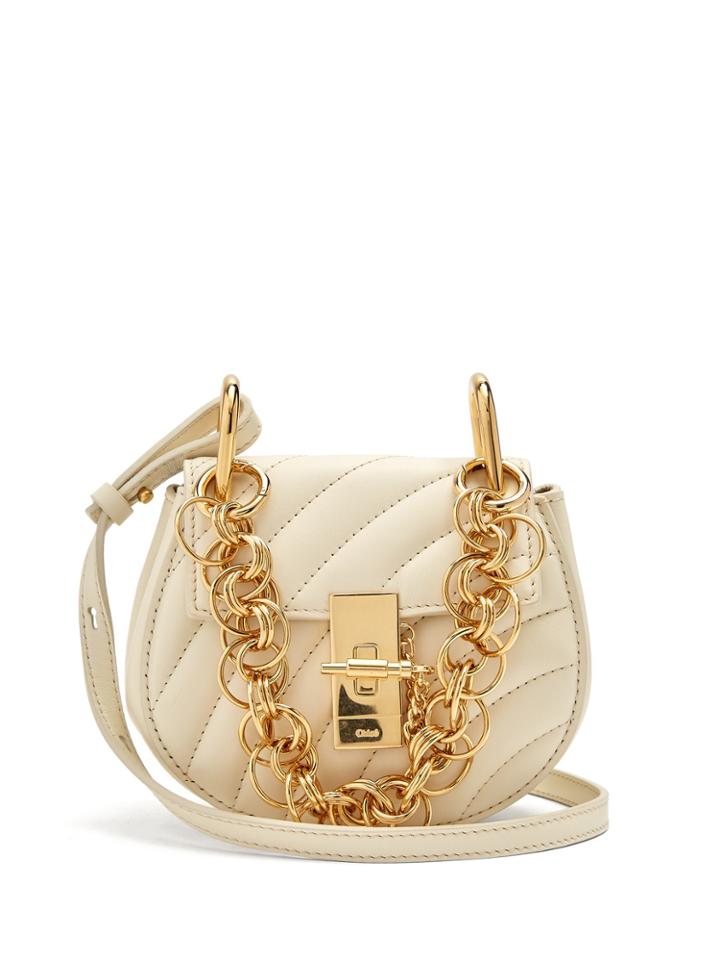 Chloé Drew Bijou Nano Leather Cross-body Bag