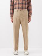 Visvim - Straight-leg Cotton Workwear Trousers - Mens - Beige