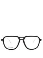 Matchesfashion.com Dior Eyewear - Diordissapear Navigator Metal Glasses - Mens - Black