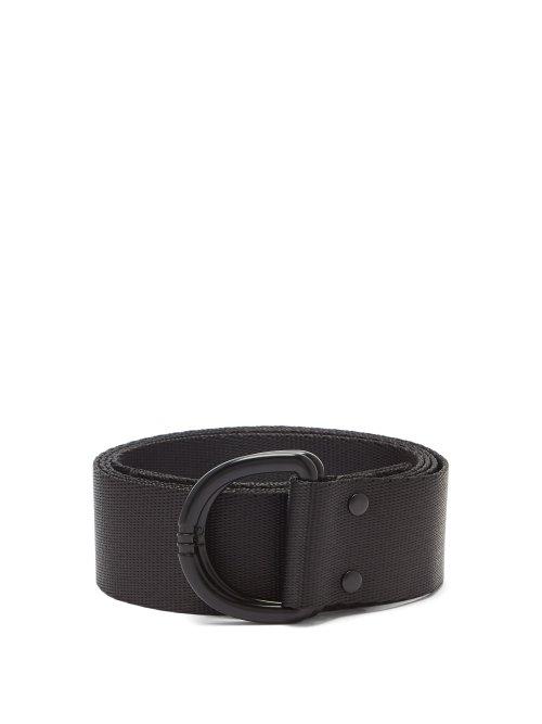 Matchesfashion.com Y-3 - D Ring Buckle Belt - Mens - Black
