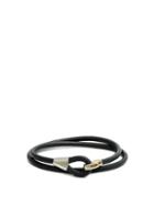 Matchesfashion.com Miansai - Mason Leather Bracelet - Mens - Black Multi