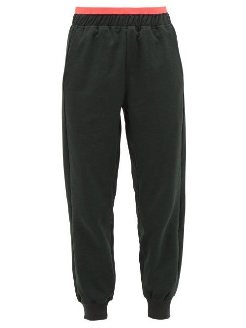 Matchesfashion.com Lndr - Saturn Stretch Jersey Track Pants - Womens - Khaki