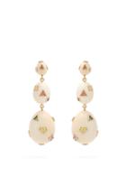 Matchesfashion.com Bibi Van Der Velden - Pop Art Eggs Earrings - Womens - White