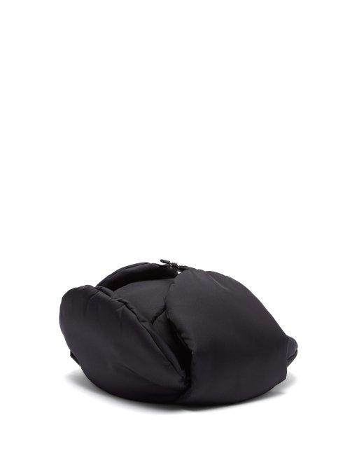 Matchesfashion.com Prada - Padded Nylon Trapper Hat - Womens - Black