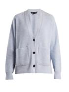 Proenza Schouler V-neck Ribbed-knit Cotton-blend Cardigan