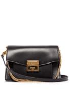 Matchesfashion.com Givenchy - Gv3 Small Suede And Leather Cross Body Bag - Womens - Black