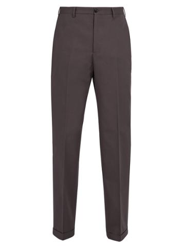 Cobra S.c. Straight-leg Cotton Trousers