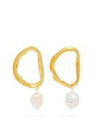 Matchesfashion.com Alighieri - Dante's Shadow Gold Plated Earrings - Womens - Gold