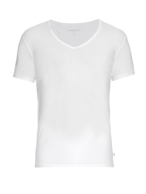 Derek Rose Pima-cotton V-neck T-shirt