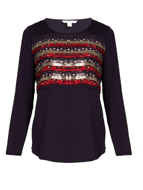 Diane Von Furstenberg Janine Blouse