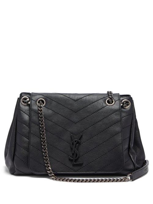 Matchesfashion.com Saint Laurent - Nolita Quilted Leather Bag - Womens - Black