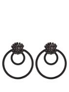 Marni Crystal-embellished Double-hoop Earrings