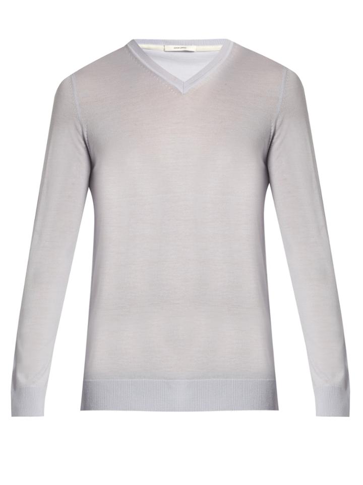 Adam Lippes V-neck Wool Sweater