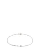 Yvonne Lon - Diamond & 18kt White-gold Mixed-chain Bracelet - Womens - White Gold