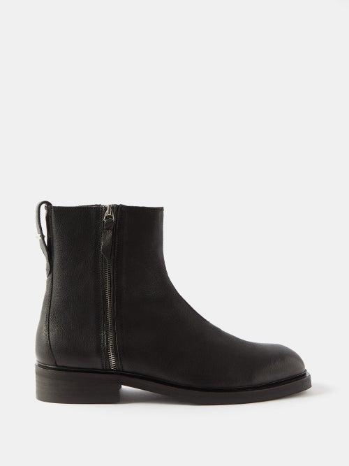 Our Legacy - Daimyo Leather Boots - Mens - Black