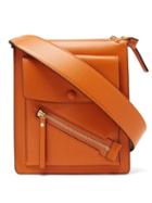 Matchesfashion.com Joseph - Mortimer Leather Shoulder Bag - Womens - Orange