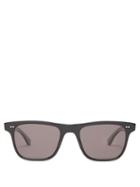 Matchesfashion.com Garrett Leight - Wavecrest Square Acetate Sunglasses - Mens - Black