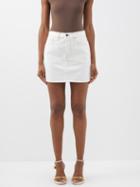 Wardrobe.nyc Wardrobe. Nyc - Denim Mini Skirt - Womens - White